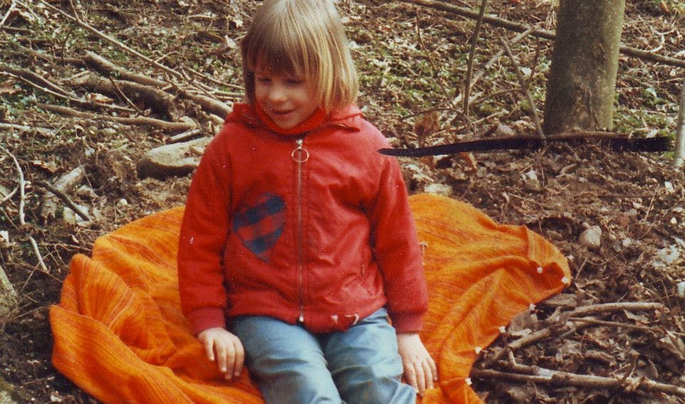 Im Wald, August 1987.
