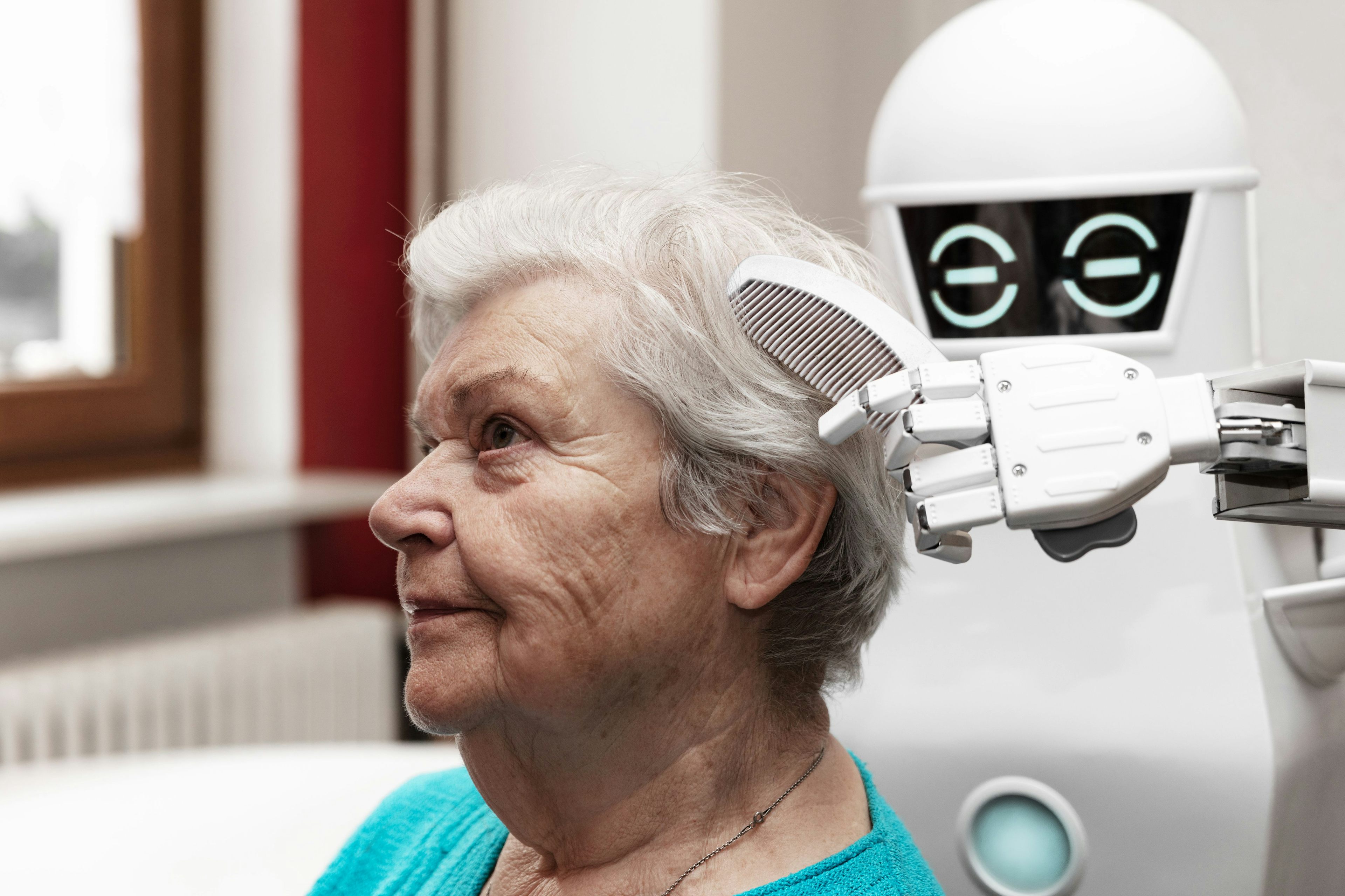 Herr Stadelmann, werden einst Roboter unsere Alten pflegen?