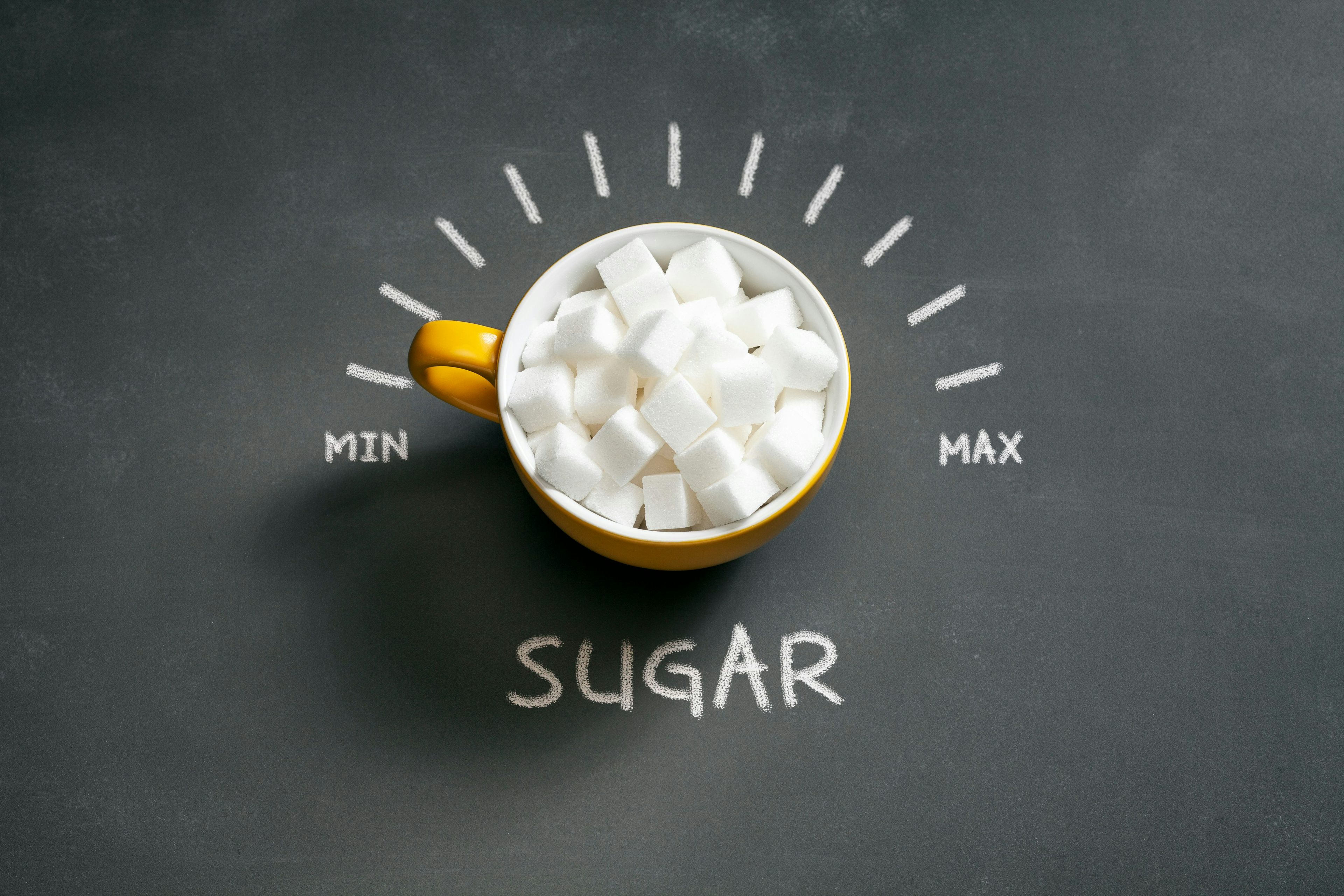 Zu viel Zucker ist ungesund