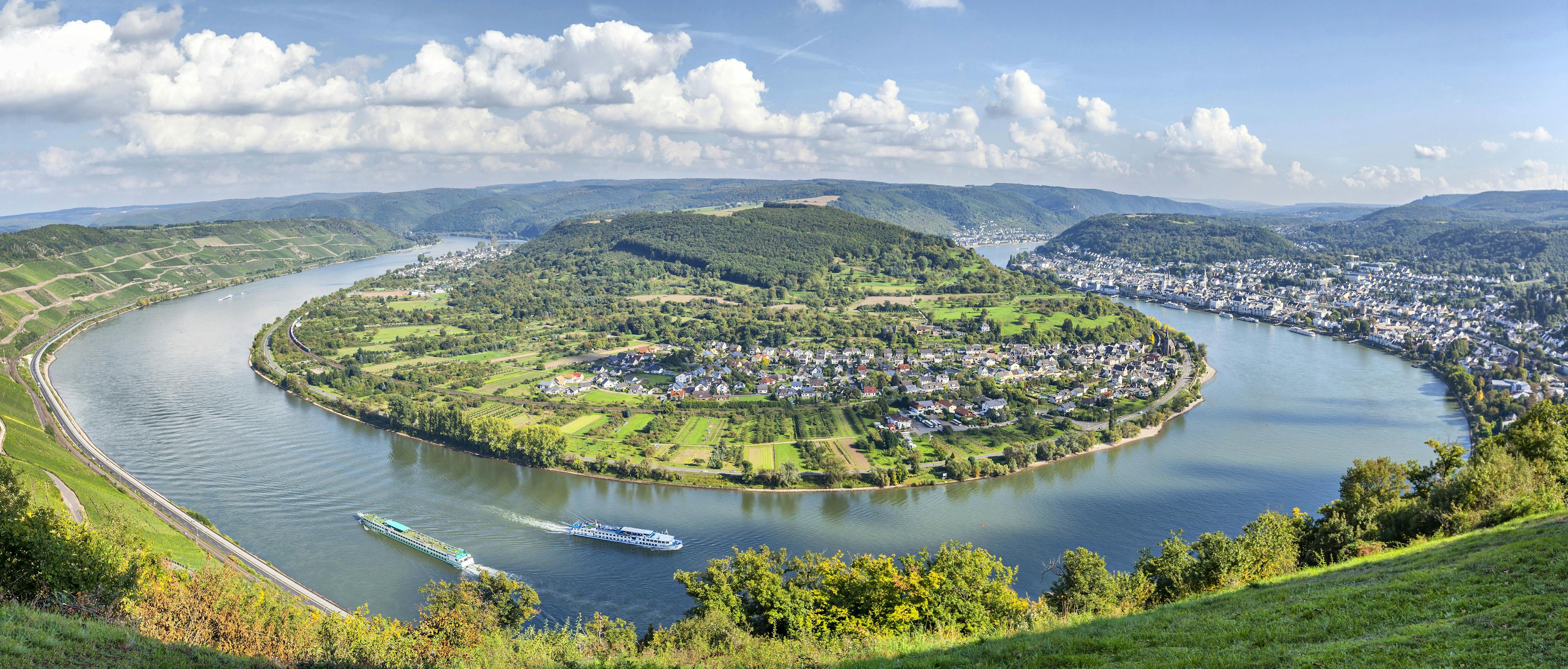 Beeindruckend: die Rheinschleife Boppard. © Thurgau Travel