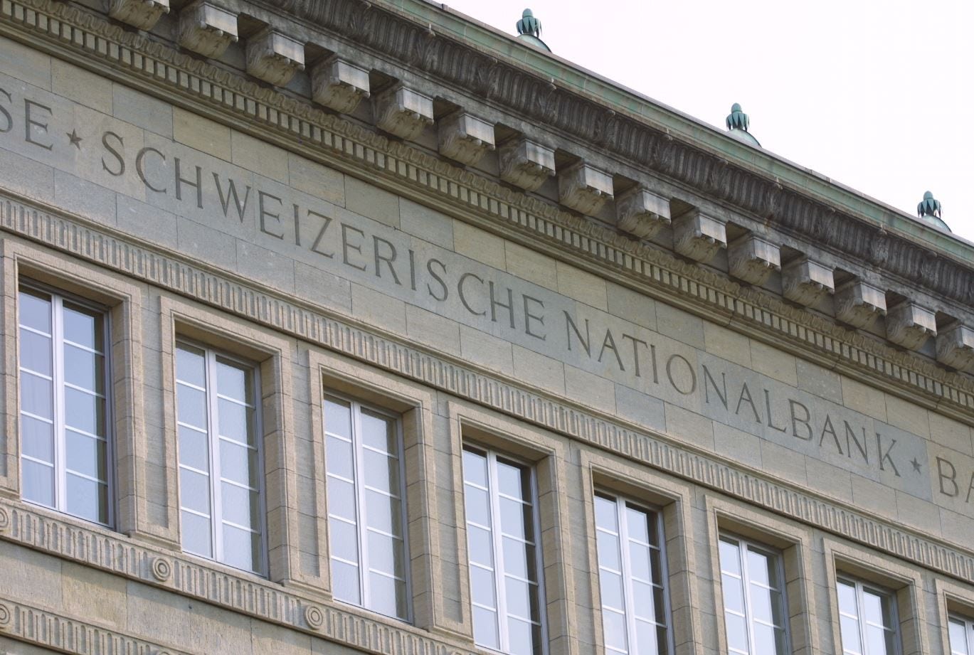 Das Gebäude der Schweizerischen Nationalbank SNB in Zürich